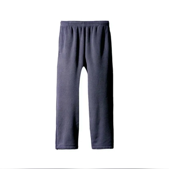 Yeezy Gap Polar Fleece Regular Fit Pant Navy Sz XS - Picture 1 of 4